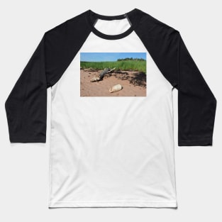 Adrift on the beach Baseball T-Shirt